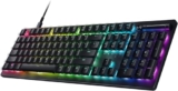 Razer DeathStalker V2 Gaming Keyboard: Low-Profile Optical Switches – Clicky Purple – Ultra-Durable Coated Keycaps – Durable Aluminum Top Plate – Multi-Function Roller and Media Button – Chroma RGB