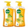 Dettol Body Wash and Shower Gel, Lime fresh-500ml,Pack Of 2