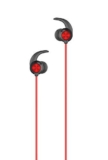 Pebble Zest Active – Heavy Bass Snug fit Wired Earphones with Inbuilt Mic (Red)