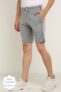 Fort Collins Solid Men Grey Basic Shorts