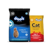 Drools Dry Adult Cat Food Ocean Fish 7kg with 5kg Drools Cat Litter Free