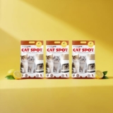 CatSpot Lemon Flower Scented Cat Litter – 15kg | Ultra Absorbent, Quick Clumping, Odor Control, Dust-Free Formula for Cats