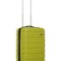 TEAKWOOD LEATHERS Unisex 8 Wheels Trolley Bag, Hard Cabin with Zipper Closure, Adjustable Push Button & Cross Side Strap, Lock System 360 Degree (55 CM, Metallic Silver)