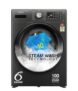 Whirlpool 9 Kg Steam Wash Technology 5 Star Inverter Front Load Fully Automatic Washing Machine with In-Built Heater (SUPREME CARE 9014-E, Midnight Grey, 100+ Tough Stains, 1400 RPM)