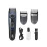 Pigeon Strike Battery Powered Beard Trimmer for Men| 40 Length settings| Stainless Steel Blade| USB C type Charging| 2 HR runtime| 2 HR charge time | 2 Years Warranty