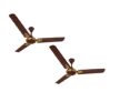 Mccoy Steller 48 ” : Decorative : High Speed Ceiling Fan : Brown : Pack Of Two
