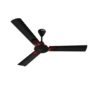Crompton Highspeed Diego 1200 mm Designer Ceiling Fan | BEE Star Rated Energy Efficient | Active Power Technology | Anti-Rust | Upto 50% Less Heating | 2 Year Manufacturer Warranty | Matte Black