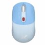 Arctic Fox ProMaxe Wireless Mouse | 2400 DPI |2.4 GHz with USB Nano Receiver | High Precision Optical Tracking| for PC/Mac/Laptop – Whispy Blue