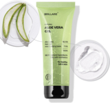 BRILLARE Natural aloe vera gel for face, hair & skin moisturiser(200 g)