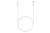 Samsung Original Type C to C Cable – 3.28 Feet (1 Meter), White