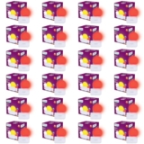 Philips 0.5W LED Bulb Red | Joy Vision Plug-and-Play LED Night Lamp | Night Light for Bedrooms & Corridors | 2-Pin Socket | Energy Saving, Long Life | Pack of 24