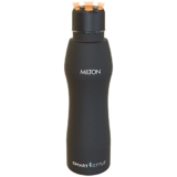 MILTON Euroline Smart Stainless Steel Water Bottle, 880 ml, Black, Leak Proof, Easy Grip, Mobile Hydration System, Bluetooth Enabled, Smart Lid