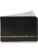 Mokobara Men & Women Travel Black Genuine Leather Document Holder(4 Card Slots)