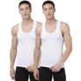 Levi’S Men’S 100 Ca Regular Fit Solid Vest (#012-Vest-Wht- White P2_M)