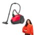 Eureka Forbes Omni Vac Vacuum Cleaner | 1200W Powerful Motor | 19 kPa Suction Power | 5 Cleaning Accessories | Auto Cord Winder | Multi-Surface Cleaning