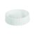 BonKaso White Ceramic Tabletop Wash Basin – Round Shape Polished Countertop Sink for Bathroom, Vanity & Dining Hall & Wash Area – Stylish & Durable Ceramic Basin (16 x16 x4.5 Inches)