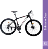 HRX XTRM MTB 1100 29 T (inch) Mountain Cycle(21 Gear, Red, Black, Only Front Suspension)