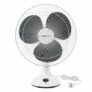 amazon basics 16-Inch Table Fan | Tilting Head | 1400 RPM | Silent Operation | 400mm Sweep Length (Grey)