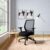 Interio by Godrej Curv Premium Mesh Wide Back Ergonomic Chair | Work from Home/Study Chair | 1-Year Warranty | Height Adjustable Chair | Heavy Duty PP Base | DIY Installation, Black