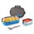 ATTRO Meal Time Stainless Steel Insulated Lunch Box with Small Container Airtight Leak-Proof Perfect for Office, School, Picnic, 800 ml – Sky Blue