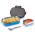 KAMILIANT by American Tourister Savvy|Trolley Bag Set of 3 (55+70+80 cms) for Travel| Hard Case Polypropylene (PP) Suitcase|360° 8-Wheel Spinner Luggage Trolley|Combination Lock|Orange Pastry