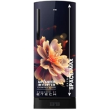 IFB 197L 5 Star Direct-Cool Single Door Refrigerator with Advanced Inverter Compressor (IFBDC-2235DBMED,Mystic Bloosom Blue) Extraordinary Storage with Humidity Controller