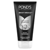Pond’s Pure Detox Anti-Pollution Purity Face Wash With Activated Charcoal Deep Cleans Impurities Dirt And Pollution For 2X Brighter Glowing Skin,150 g