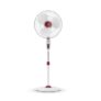 Havells 400mm Gatik Pro Pedestal Fan | 120 Ribs Guard Safety, Smooth Oscillation, Heavy Base For Stability, ISI Marked | 2 Year Warranty, (Wine Red)