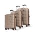 Aristocrat Comet Set of 3 (Cabin+Medium+Large) Hard Case Trolley Bags,Green