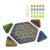 TinyPlay Triggle Triangle Strategy Board Game for Kids 6+ Years and Family | Rubber Band Peg and Ring Logic Game | Brain Games for Kids 8-12 Years | Birthday and Return Gift for Boys and Girls