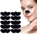 Nose Strips, Blackhead Remover Remover & Pore Cleanser Skincare Cleansing Charcoal Patch Peel Off Nose Sticker for Women and man (10 pcs)