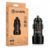 Scrubbly Car Power View Plus 55W Transparent Car Charger, Dual Port Fast Car Charger with 33W Type-C PD & 22.5W USB-A, Charge 2 Devices Simultaneously, for Smartphones, iPhones, Tablets, Earbuds