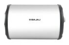 Bajaj Majesty Pro Horizontal Geyser 25 L (Right pipe)| Glassline coated tank | Shock resistant body | Warranty: 7 Yr Tank, 2 Yr Comprehensive | BEE Rating 4 Star | Suitable for low ceiling heights