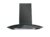 Eurodomo 60 cm 1200 m³/hr curved glass Kitchen Chimney (HOOD GARNET TC BK 60 (EURODOMO), Baffle Filter, Touch Control, Black)