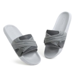 CHUPPS Vertex Men’s Casual Sliders & Flip-Flops | Comfortable Flip Flop Slippers with FOAM6 6mm Foam Upper| Powergrip Footbed for Superior Cushioning & Support |Stylish Footwear for Men Grey