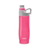 Milton Alpha 500 Stainless Steel Sports Water Bottle, 480ml, Pink (Pack of 1)