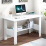Callas ST-09-White Engineered Wood Multipurpose Table(Free Standing, Finish Color – White, DIY(Do-It-Yourself))