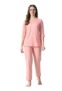 Ichaa Women’s Printed Rayon Night Wear Top and Bottom Night Suit Set