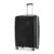 LAttitude By Provogue Core Medium Check-in Suitcase 65cm 24 inch Polypropylene Hard Trolley Bag, 8 Spinner Wheels, Recessed Number Lock, Lightweight Luggage for Men & Women Midnight Black/Arctic Blue