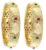 NMII Traditional Gold Plated Metal Bangles Kada Set For Women & Girls With Zircon Diamond Stone | Women’s Bangles | Premium Kada Set For Wedding, Party, Occasions Fashion Jewelry- (MAH129-2.4)