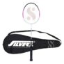Silver’s Aluminium Stricker Badminton Racket with Full Cover(Pink/Black)