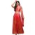 BIBA Women’s Tafeta Silk Lehenga Choli Set Readymade Printed Flared Salwar Kurta Dupatta(Skdsummer S8500_Coral Pink_42)