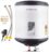 Longway Superb 25 Liters 5 Star Rated Automatic Storage Water Heater for Home | Water Geyser | Electric Geyser with Multiple Safety System & Anti-Rust Coating | 5 Years Warranty on Tank | Gray