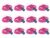 Crompton 25W LED Strip Light | 5 Meter Pink Light | Roll with 300 LEDs | 22 Lumens/LED | Bright & Energy Saving | Flexible Lighting | Without Driver | Pack of 12