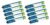 Crompton Laser Ray Smile 1 Feet 5W LED Batten| Energy Efficient Batten for Home | Cool Daylight | Pack of 10