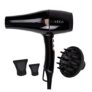 Vega Pro-Xpert 2200 Watts Professional Hair Dryer With Diffuser & 2 Detachable Nozzles (Vhdp-03) Black