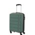 HRX Parabola Cabin Size Haileys Black Polypropylene Hard Shell Suitcase – Premium Travel Trolley Bag with 8 Spinner Wheels, Number Lock & Water Resistant Body