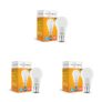 wipro Garnet 10W LED Bulb for Home & Office |Cool Day White (6500K) | B22 Base|220 degree Light coverage |4Kv Surge Protection |400V High Voltage Protection |Energy Efficient | Pack of 3