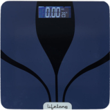 Lifelong Glass Weight Machine Weighing Scale(Blue)