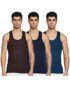 Rupa Jon Men’S Cotton Vest (Pack Of 3) (Colors May Vary) (Small)